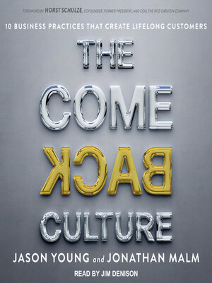 cover image of The Come Back Culture